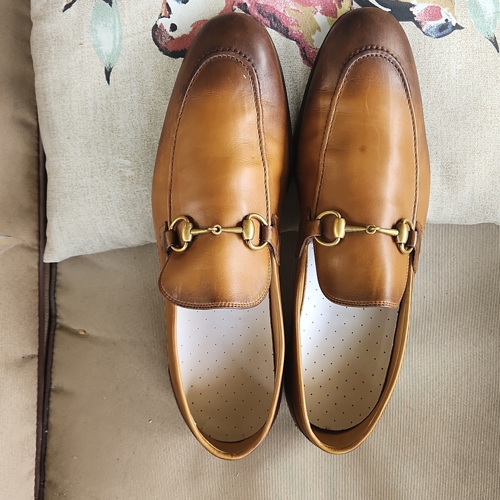 Men's 10.5 Gucci shoes brown
